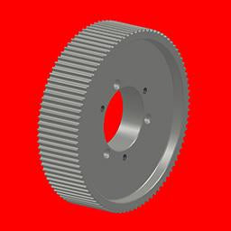 P90-8M-50-SF | HTD Timing Pulleys [Solid, NO Flange]